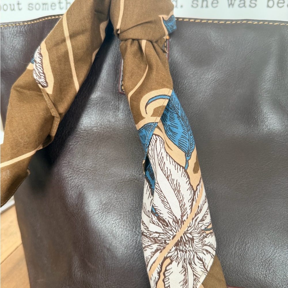 Dooney & Bourke T’Moro Brown Florentine Leather Tote - Picture 7 of 16